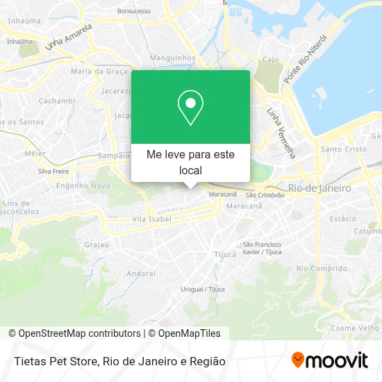 Tietas Pet Store mapa