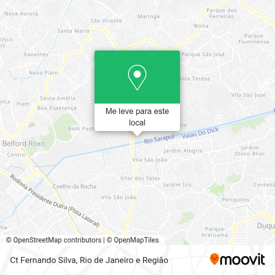 Ct Fernando Silva mapa