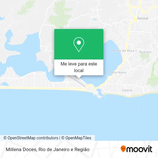 Millena Doces mapa