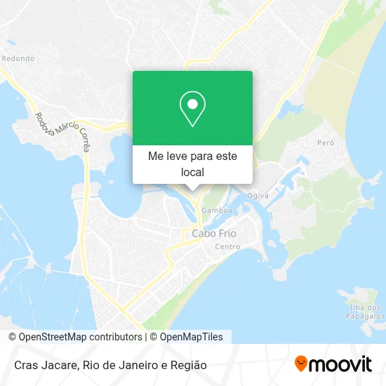Cras Jacare mapa