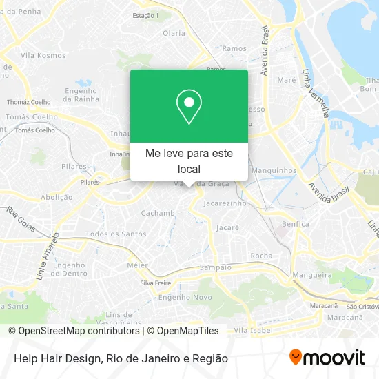 Help Hair Design mapa