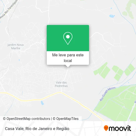Casa Vale mapa