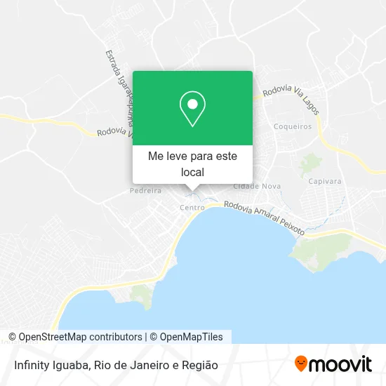Infinity Iguaba mapa