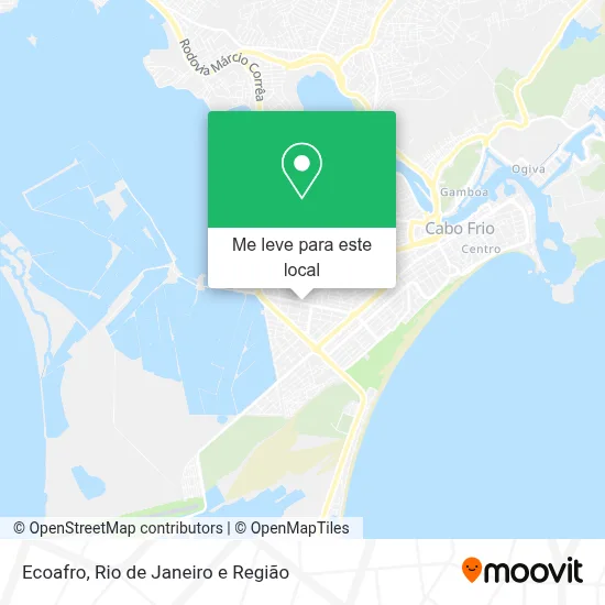 Ecoafro mapa