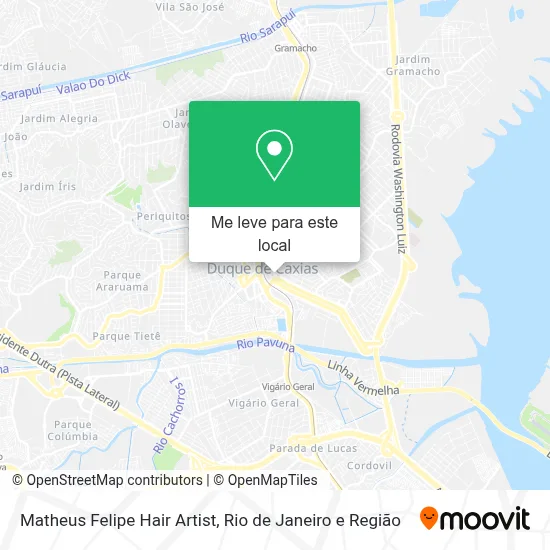 Matheus Felipe Hair Artist mapa