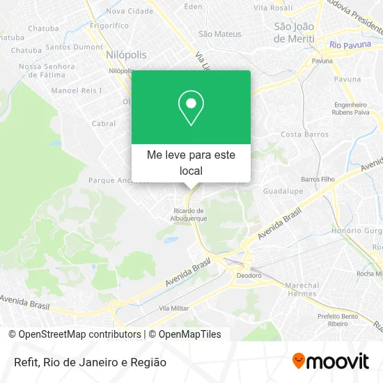Refit mapa