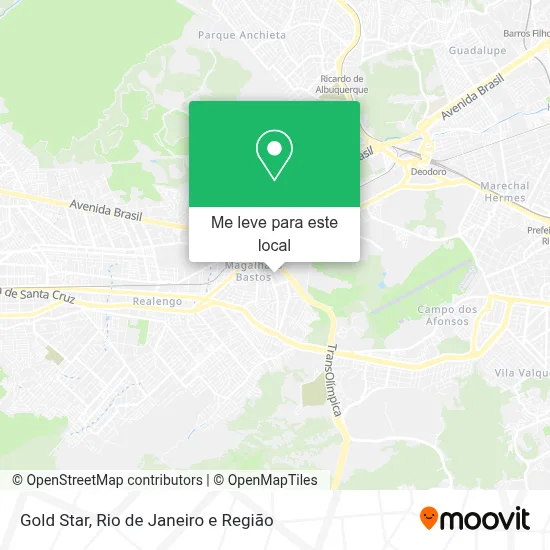 Gold Star mapa