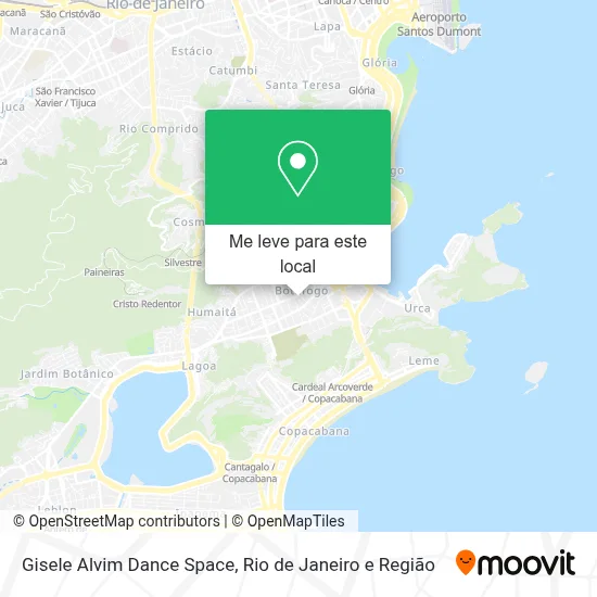 Gisele Alvim Dance Space mapa