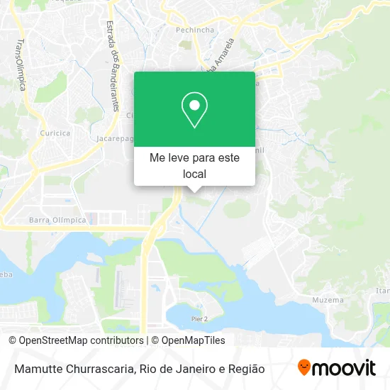 Mamutte Churrascaria mapa