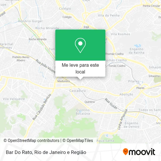 Bar Do Rato mapa