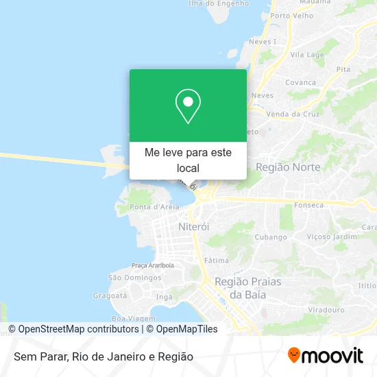 Sem Parar mapa
