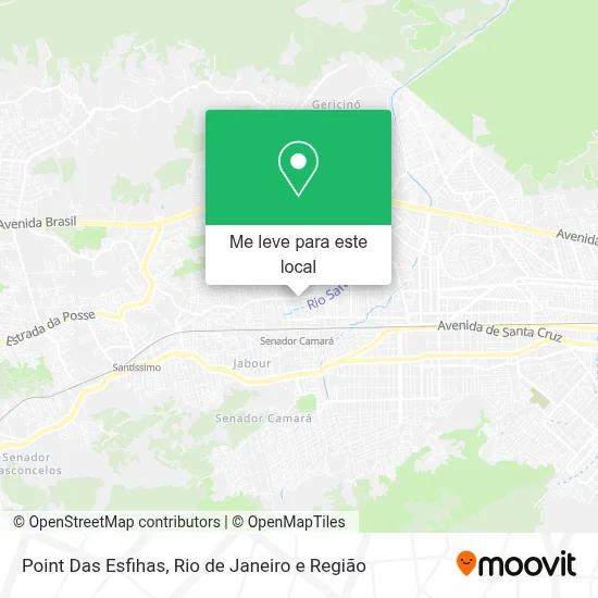 Point Das Esfihas mapa