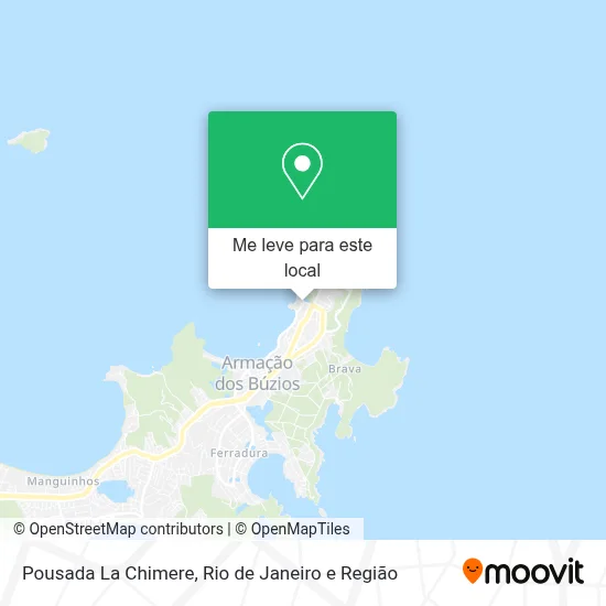 Pousada La Chimere mapa