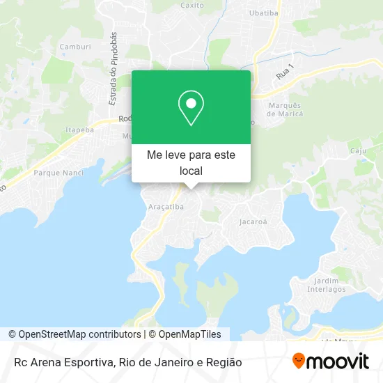 Rc Arena Esportiva mapa
