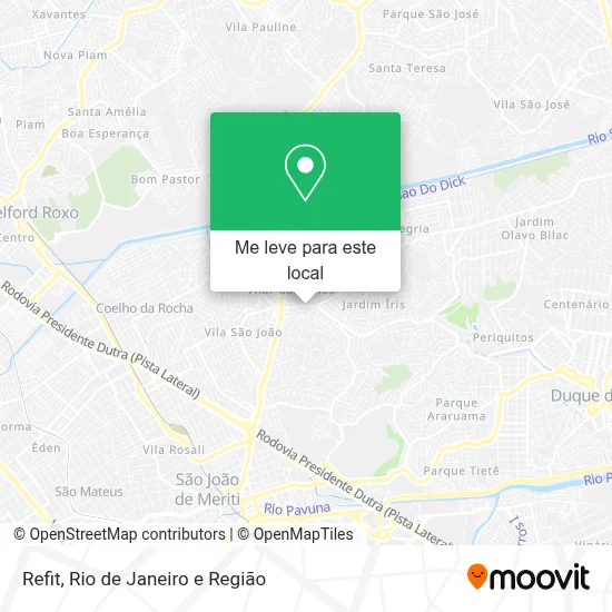 Refit mapa