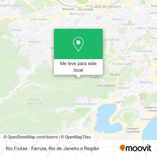 Rio Frutas - Farrula mapa