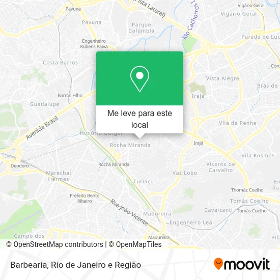 Barbearia mapa