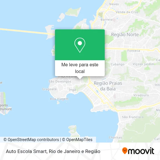 Auto Escola Smart mapa