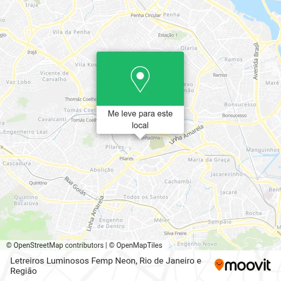 Letreiros Luminosos Femp Neon mapa