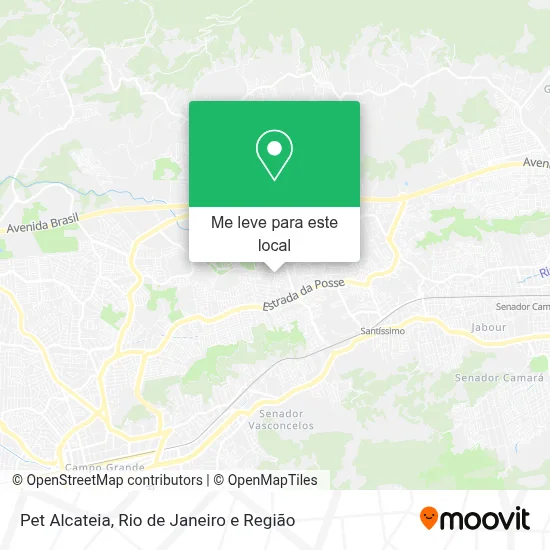 Pet Alcateia mapa