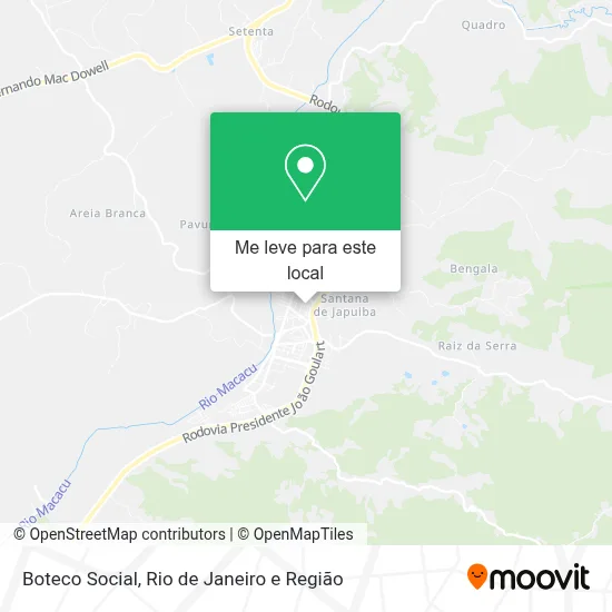 Boteco Social mapa