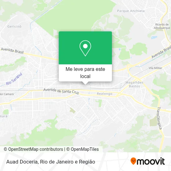 Auad Doceria mapa
