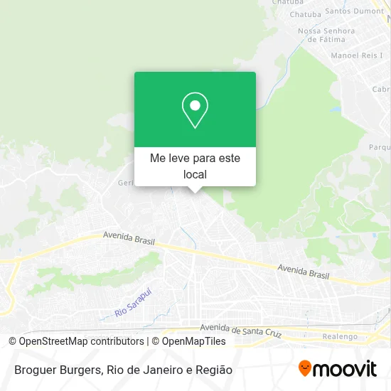 Broguer Burgers mapa