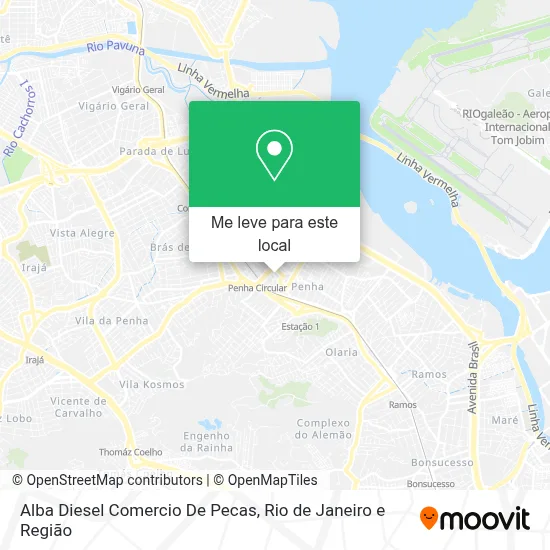 Alba Diesel Comercio De Pecas mapa