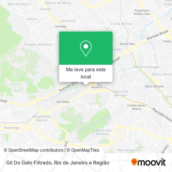 Gil Do Gelo Filtrado mapa