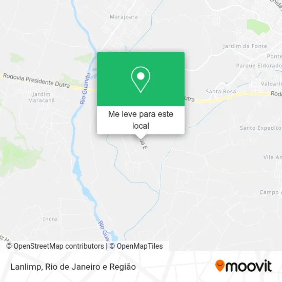 Lanlimp mapa