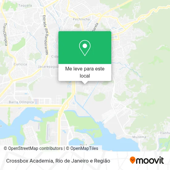 Crossbox Academia mapa