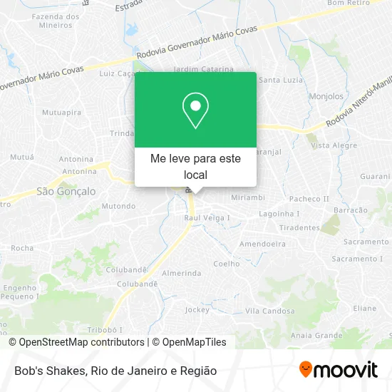 Bob's Shakes mapa