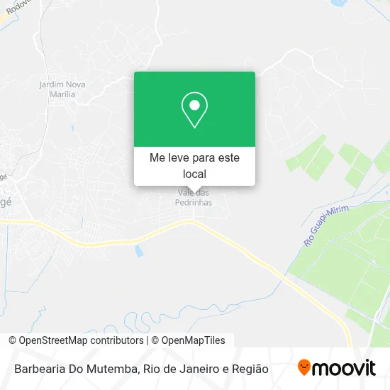 Barbearia Do Mutemba mapa