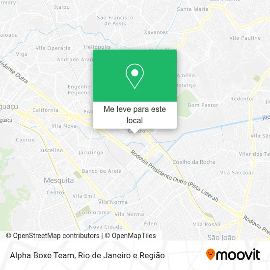 Alpha Boxe Team mapa