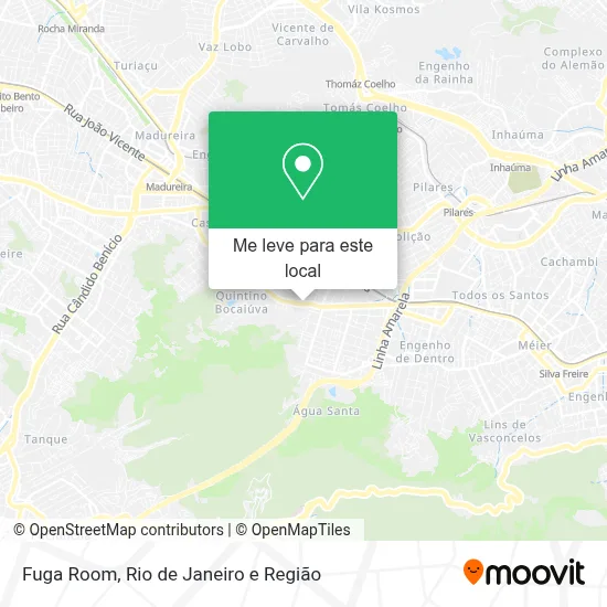 Fuga Room mapa
