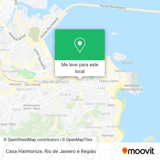 Casa Harmonize mapa