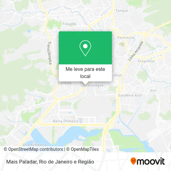 Mais Paladar mapa