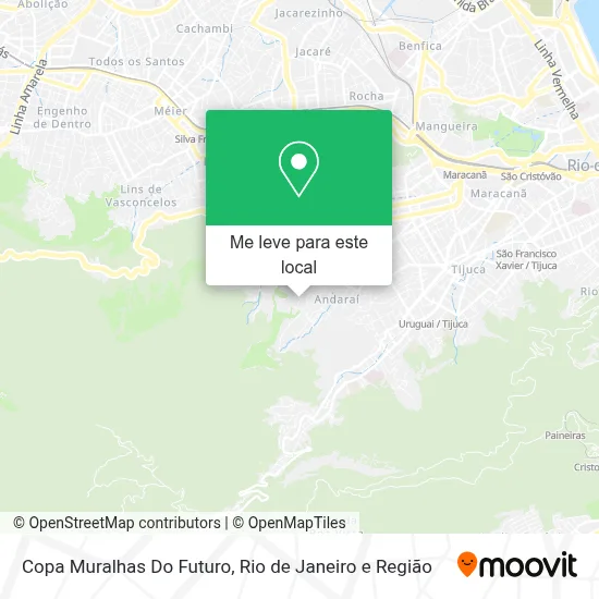 Copa Muralhas Do Futuro mapa