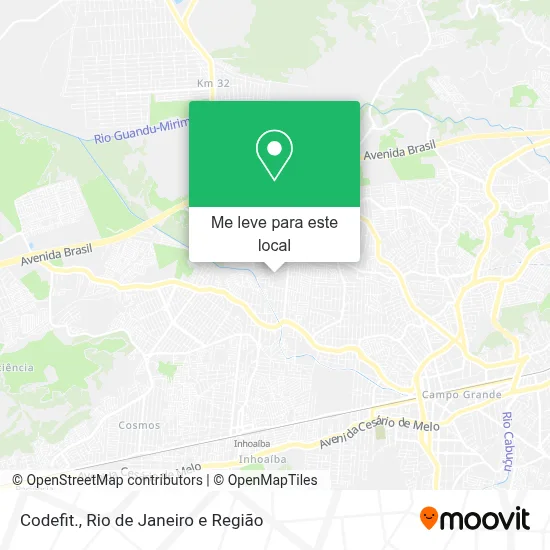 Codefit. mapa