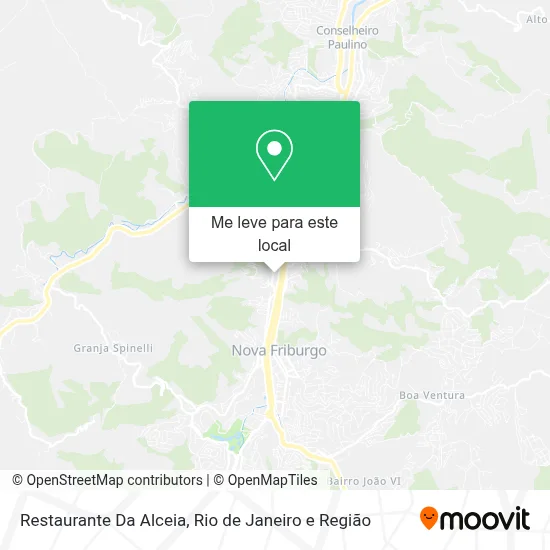 Restaurante Da Alceia mapa