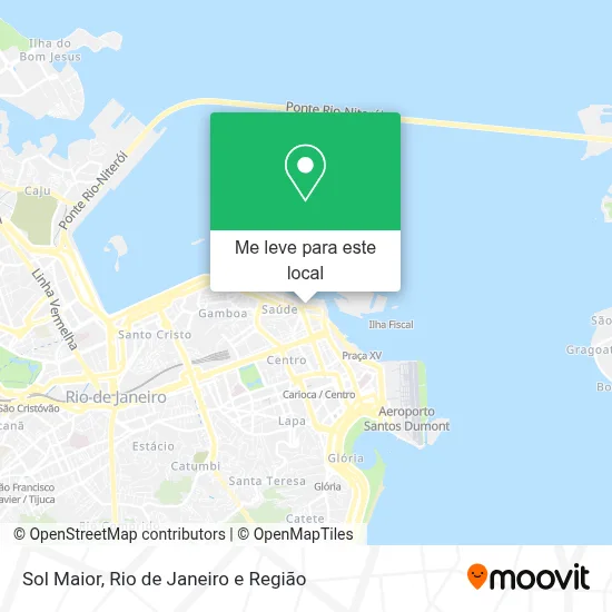 Sol Maior mapa