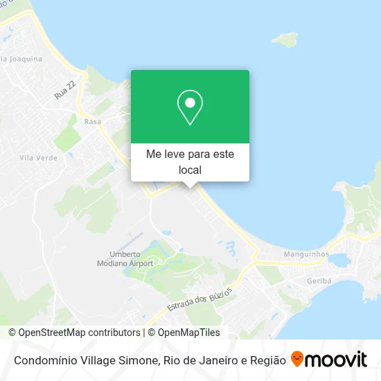 Condomínio Village Simone mapa
