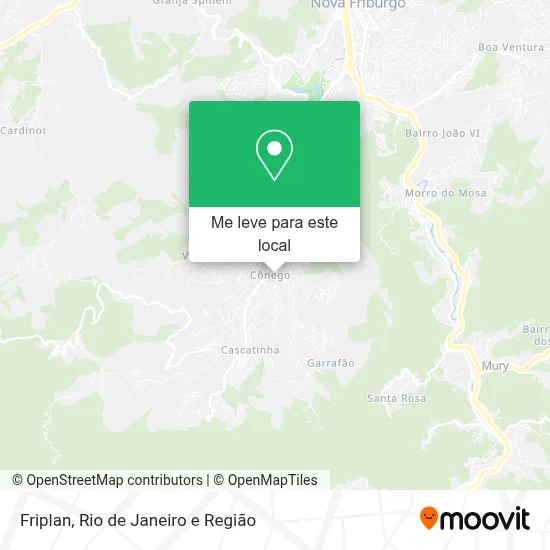 Friplan mapa