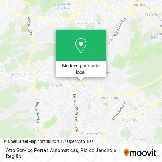 Atto Service Portas Automaticas mapa