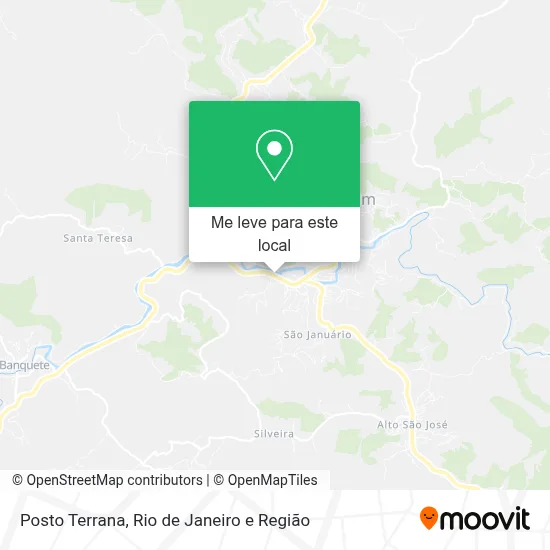 Posto Terrana mapa