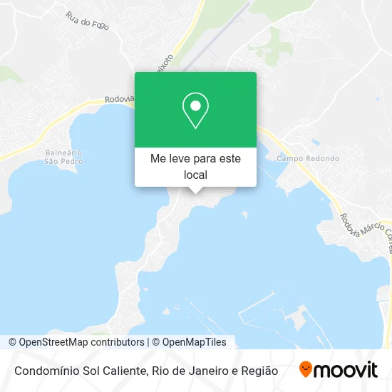 Condomínio Sol Caliente mapa