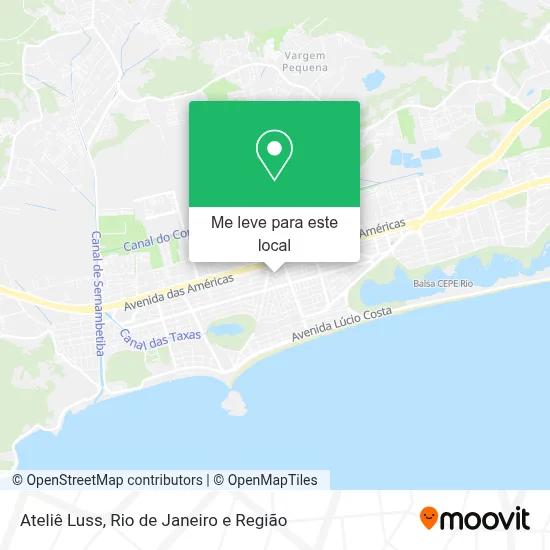 Ateliê Luss mapa