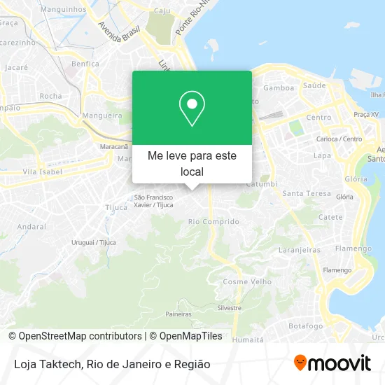 Loja Taktech mapa