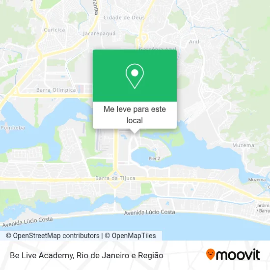 Be Live Academy mapa