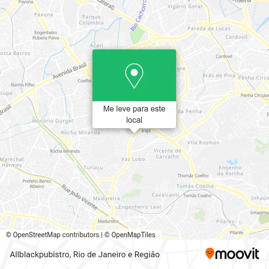 Allblackpubistro mapa